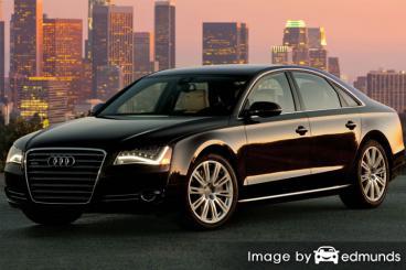 Insurance rates Audi A8 in Aurora