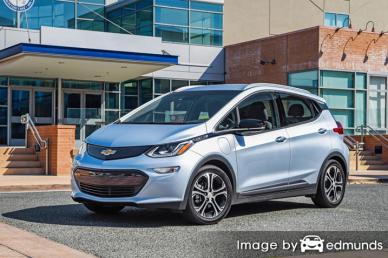 Insurance rates Chevy Bolt in Aurora