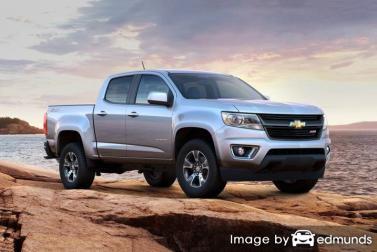 Insurance rates Chevy Colorado in Aurora