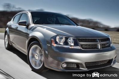 Insurance rates Dodge Avenger in Aurora