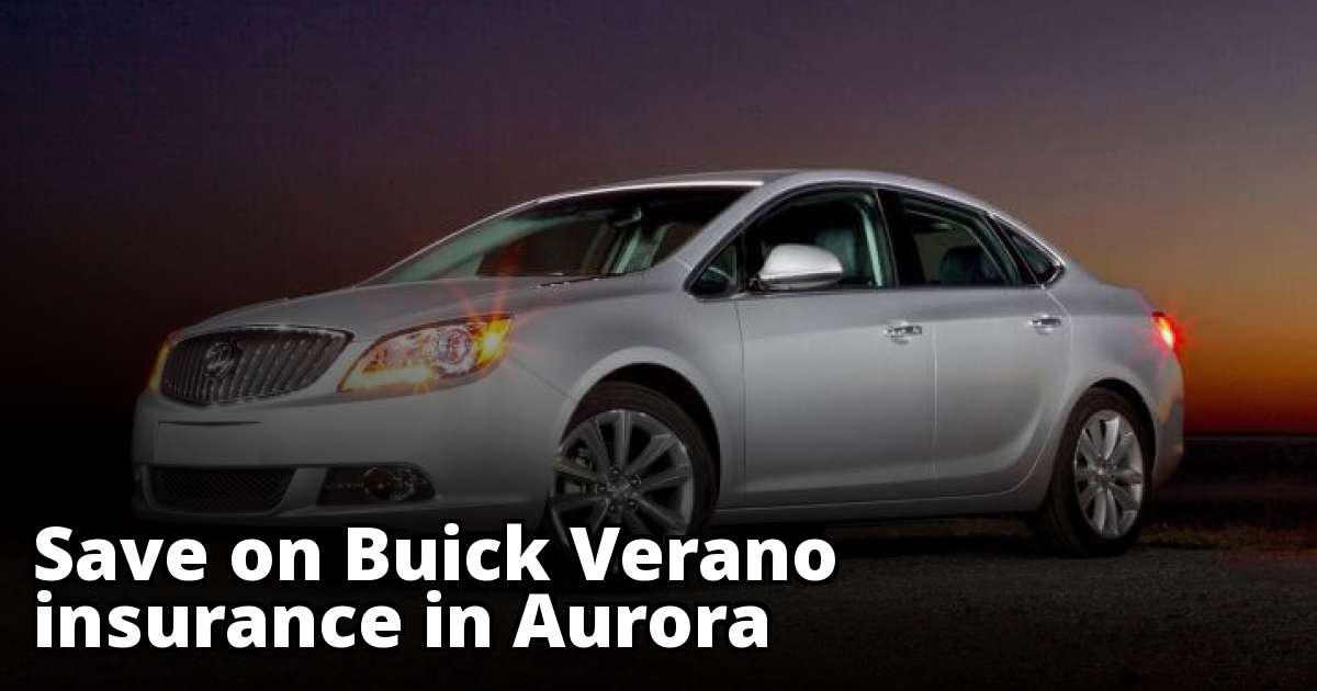 Compare Buick Verano Insurance Rate Quotes in Aurora Colorado