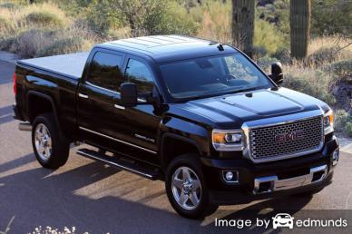 Insurance rates GMC Sierra 2500HD in Aurora