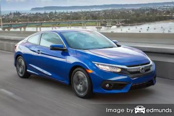 Insurance rates Honda Civic in Aurora