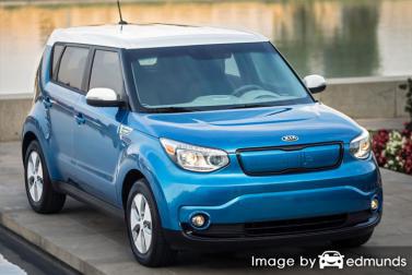 Insurance rates Kia Soul EV in Aurora