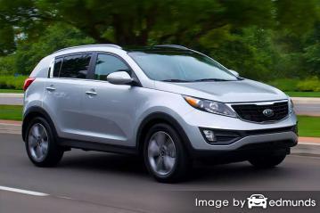 Insurance rates Kia Sportage in Aurora