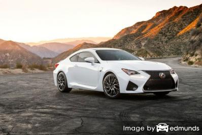 Insurance rates Lexus RC F in Aurora