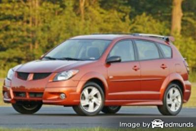 Insurance rates Pontiac Vibe in Aurora