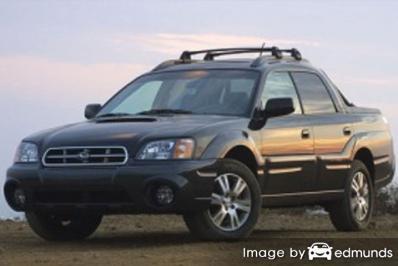 Insurance rates Subaru Baja in Aurora