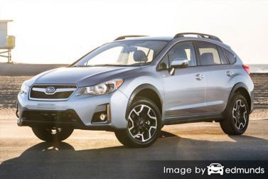 Insurance rates Subaru Crosstrek in Aurora