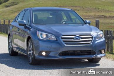 Insurance rates Subaru Legacy in Aurora