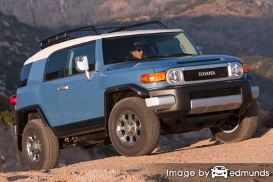 Insurance rates Toyota FJ Cruiser in Aurora